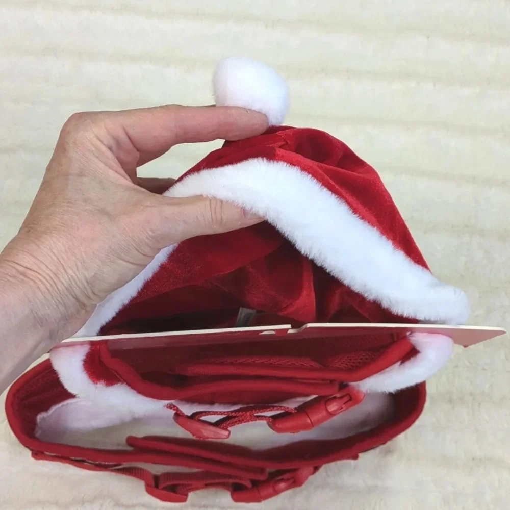 Christmas Doggy Santa Suit Harness!